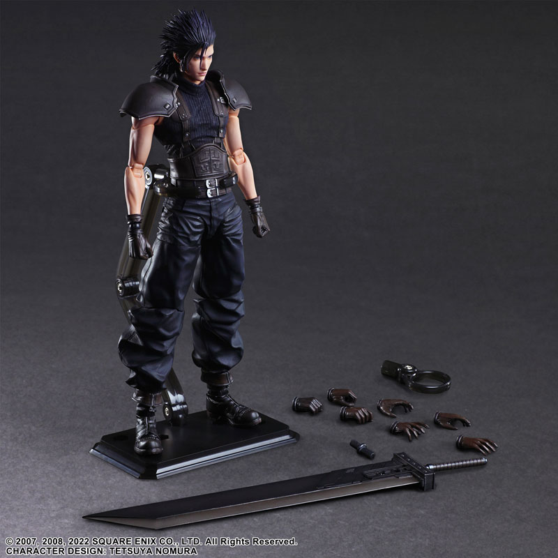 Crisis Core: Final Fantasy VII Reunion PLAY ARTS Kai Zack Soldier Class 1st