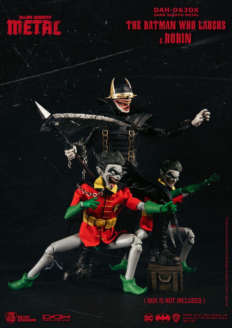 BATMAN WHO LAUGHS & ROBIN