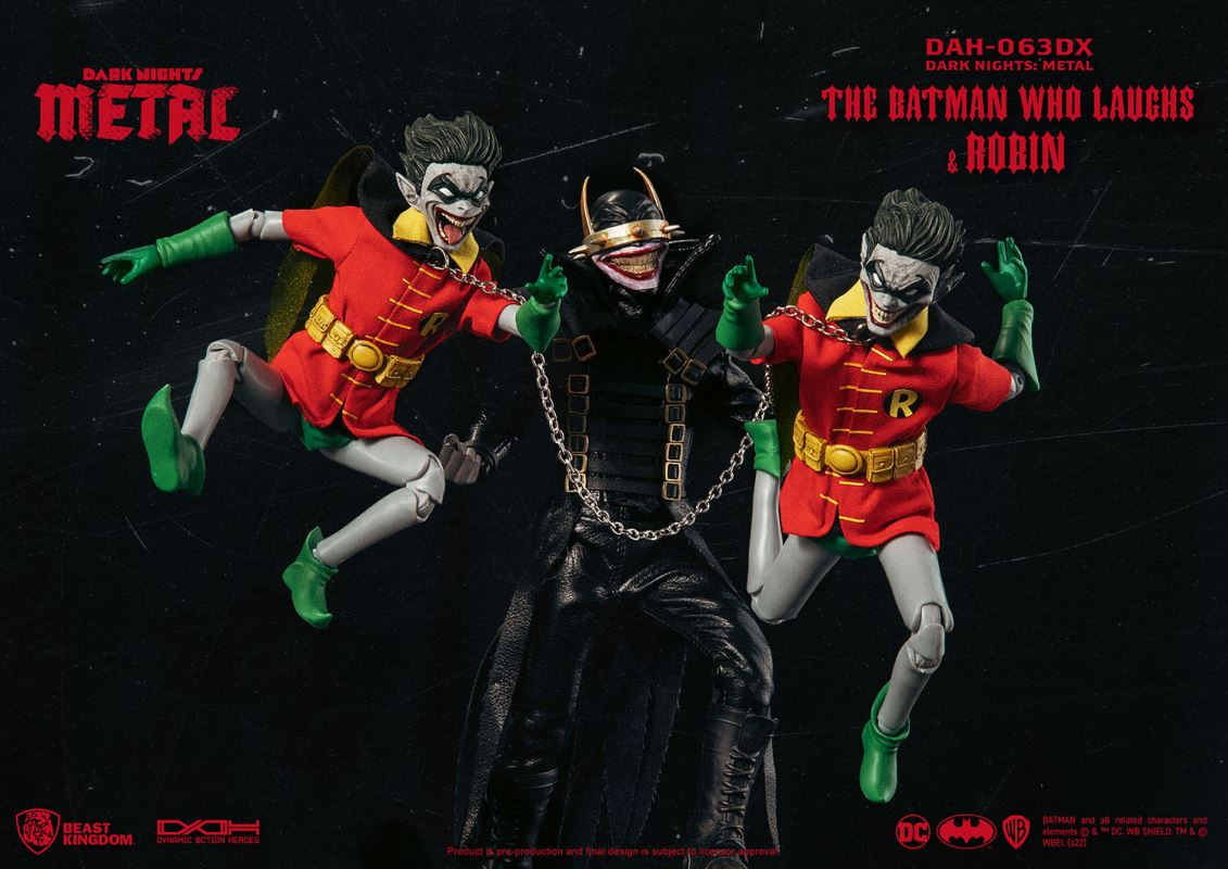 BATMAN WHO LAUGHS & ROBIN