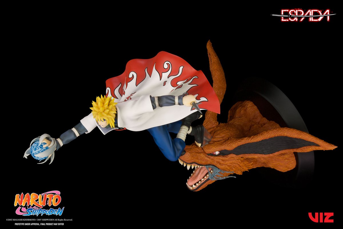 MINATO NAMIKAZE VS NINE TAILED FOX