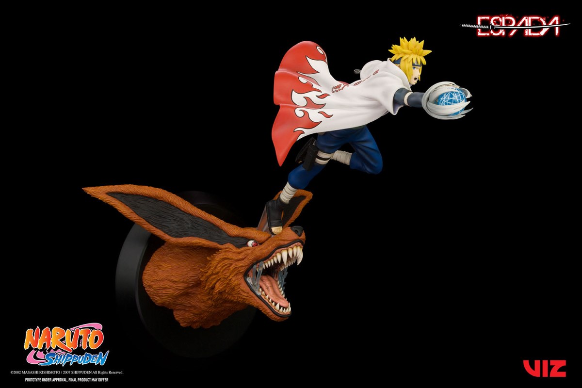 MINATO NAMIKAZE VS NINE TAILED FOX
