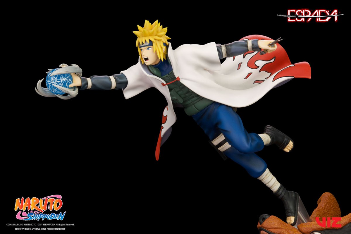 MINATO NAMIKAZE VS NINE TAILED FOX