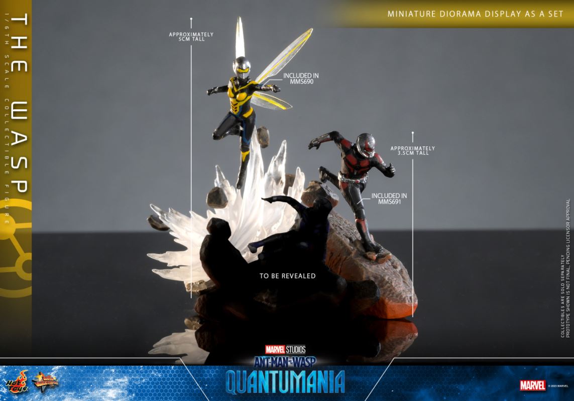 Ant-Man and the Wasp: Quantum Tide - Wasp (MMS691) 1/6