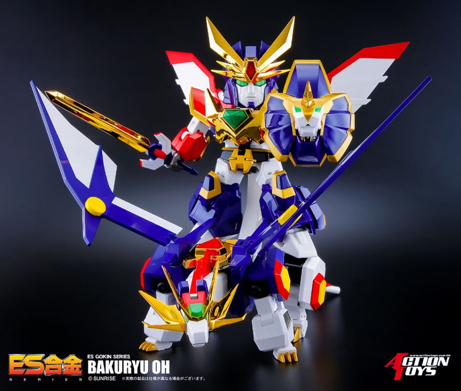 Absolutely Invincible Raijin -Oh ES Alloy Bakuryu- Oh