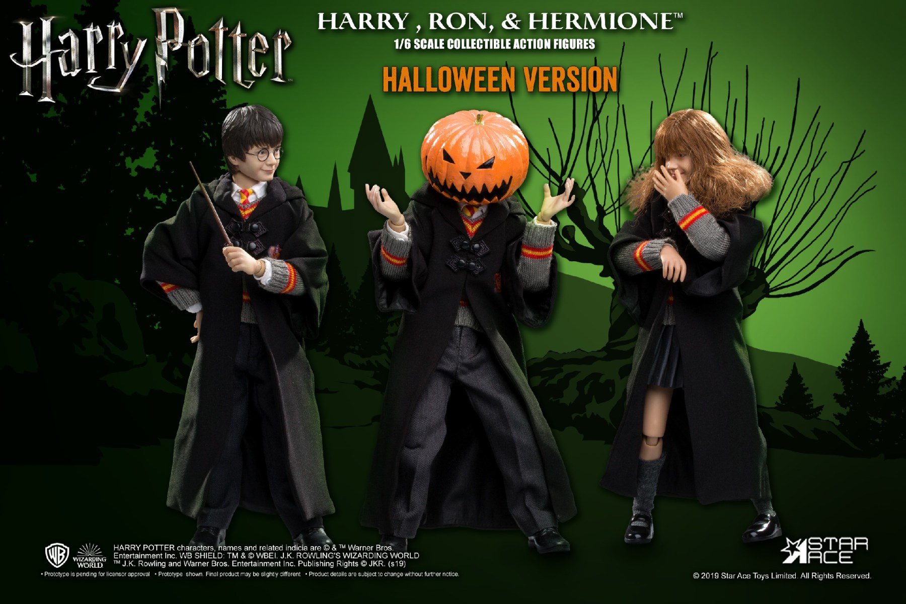 HARRY POTTER: HERMIONE GRANGER (Child) HALLOWEEN LIMITED EDITION 1/6