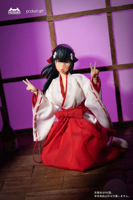 pocket art series PA005 Exorcism Shrine Maiden Tsubaki