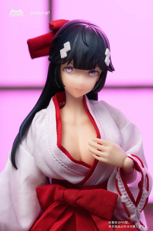 pocket art series PA005 Exorcism Shrine Maiden Tsubaki
