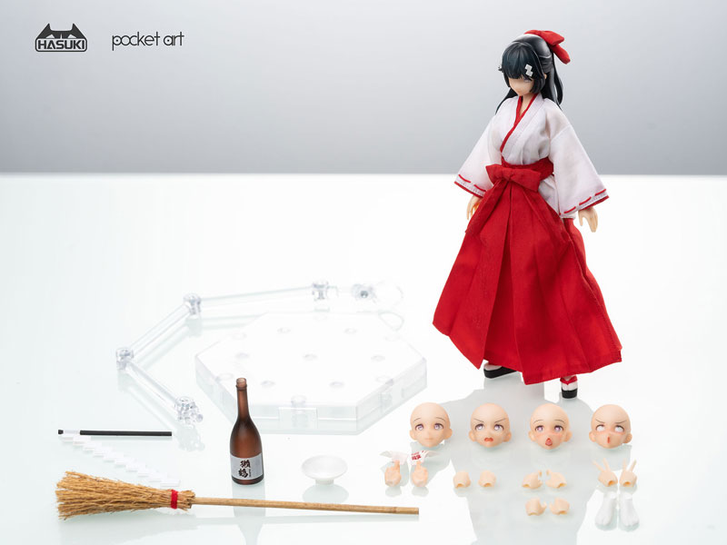 pocket art series PA005 Exorcism Shrine Maiden Tsubaki