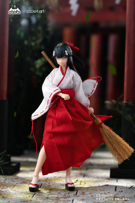 pocket art series PA005 Exorcism Shrine Maiden Tsubaki