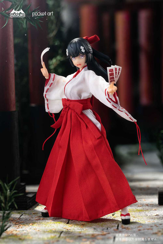 pocket art series PA005 Exorcism Shrine Maiden Tsubaki