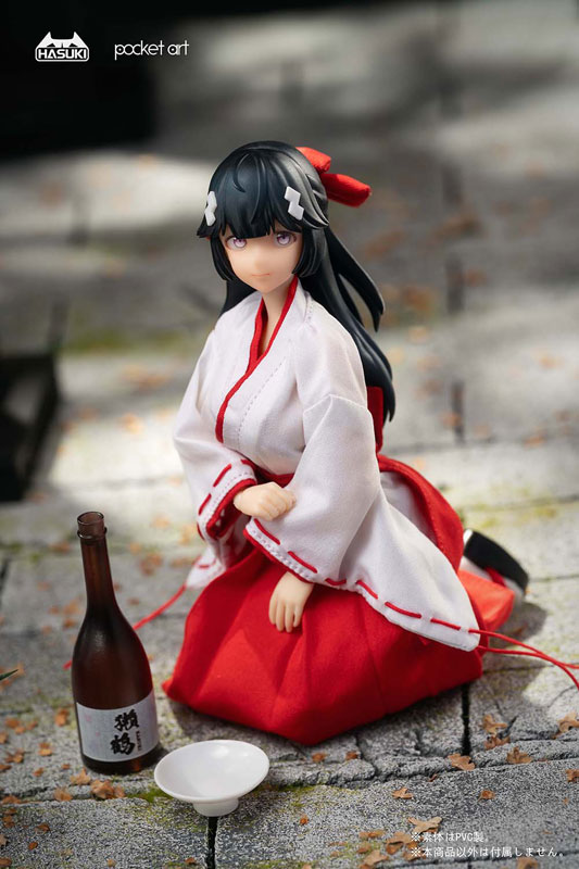 pocket art series PA005 Exorcism Shrine Maiden Tsubaki