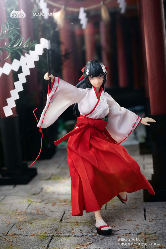 pocket art series PA005 Exorcism Shrine Maiden Tsubaki