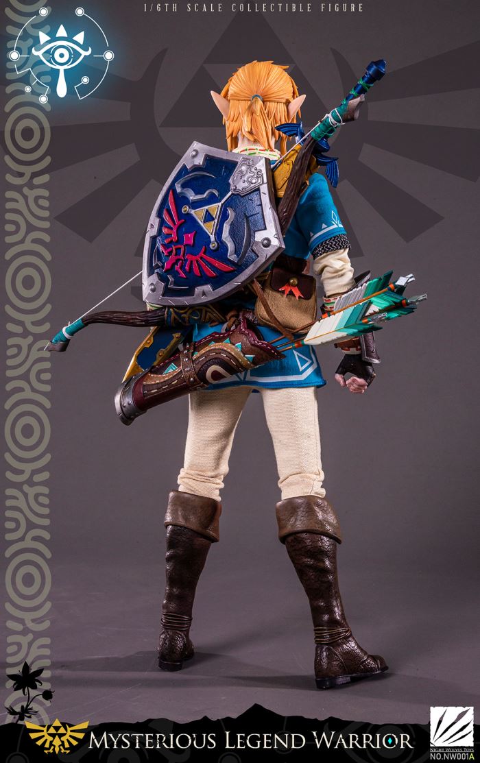 Mysterious Legend Warrior Movable figure (movable eyes) Regular Version (NW001A) 1/6