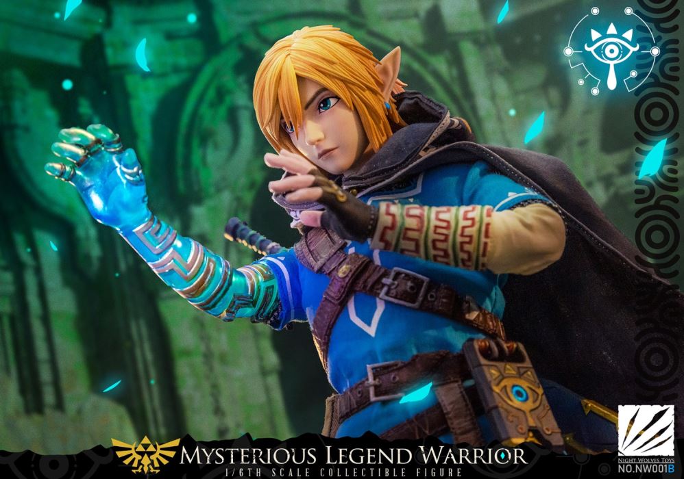 Mysterious Legend Warrior Movable figure (movable eyes) Deluxe Edition (NW001B) 1/6