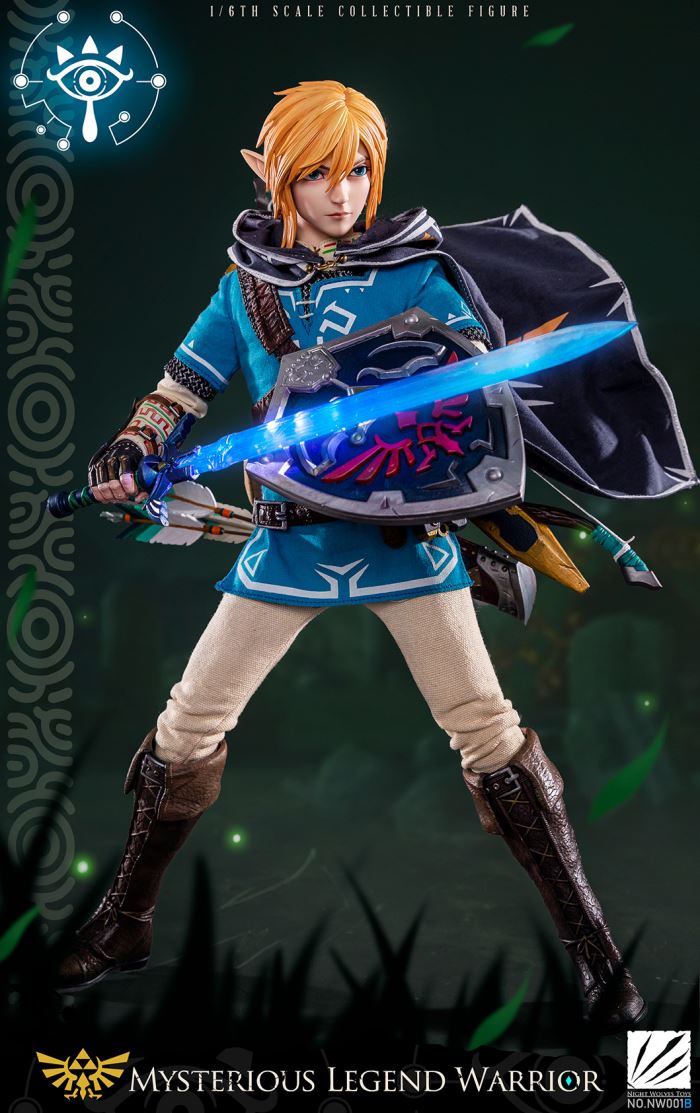 Mysterious Legend Warrior Movable figure (movable eyes) Deluxe Edition (NW001B) 1/6