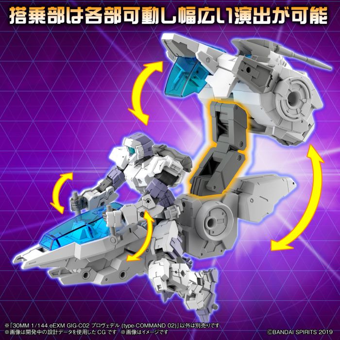 30MM 1/144 eEXM GIG-C02 PROVISION (type-COMMAND 02)