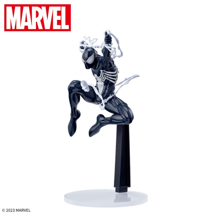 MARVEL COMICS Luminasta Black Costume Spider-Man