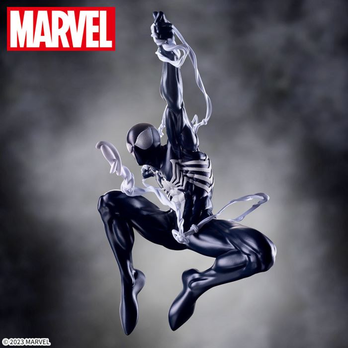 MARVEL COMICS Luminasta Black Costume Spider-Man