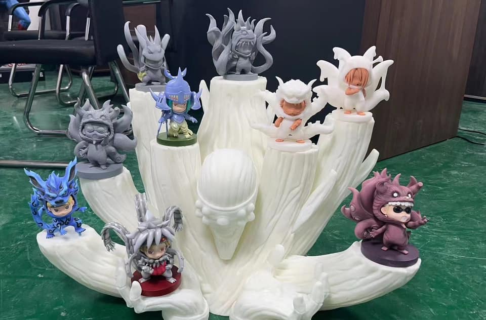 Cosplay Tailed Beasts 4Tails & 5Tails & 6Tails & 10Tails & Base – Naruto