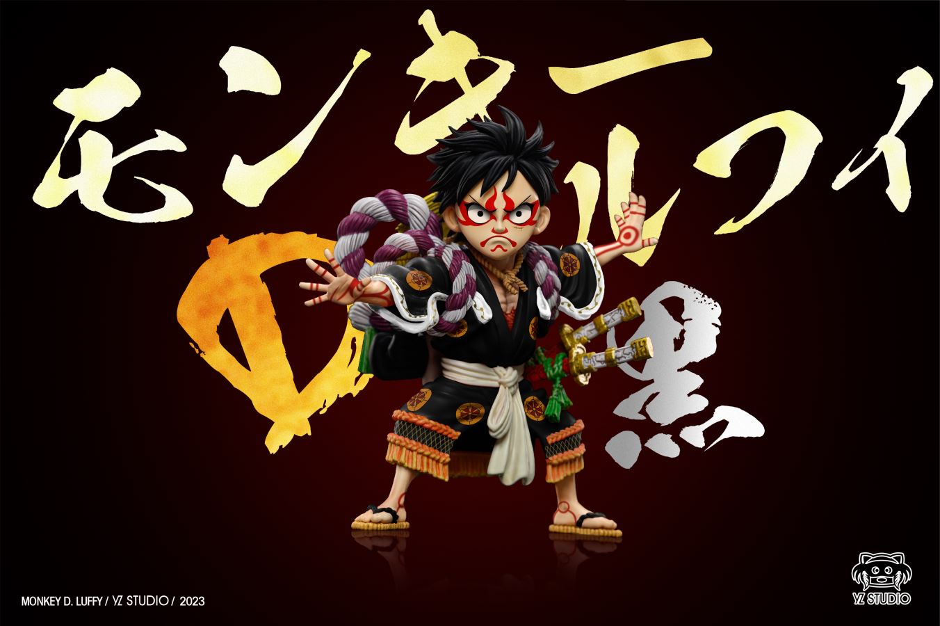 Kabuki Luffy - One Piece