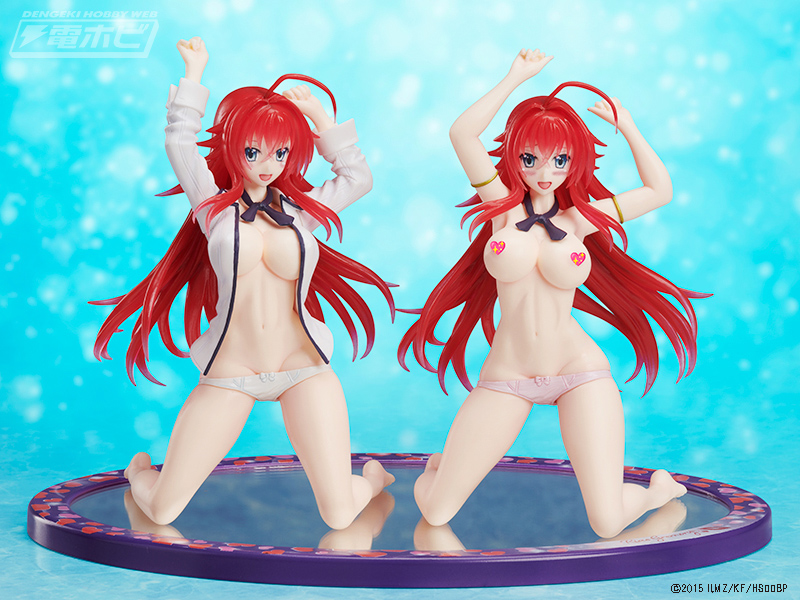 Gokubi Girls Slender Gloumorous High School DxD BorN Rias Gremory Temptation & Super Temptation Ver. DX Figure Set of 2