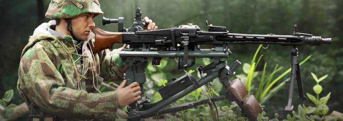 machine gun heavy-duty bracket 1/6