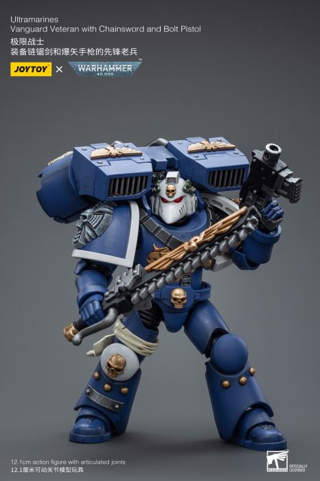Warhammer 40000-Ultimate Warrior Vanguard Veteran Sergeant & Heavy Weapon Configuration Vanguard Veteran 1/18