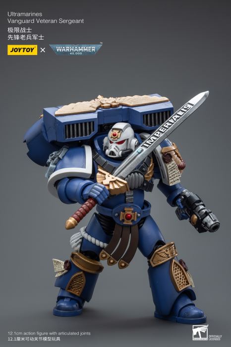 Warhammer 40000-Ultimate Warrior Vanguard Veteran Sergeant & Heavy Weapon Configuration Vanguard Veteran 1/18
