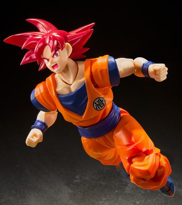 SHFiguarts Super Saiyan God Son Goku