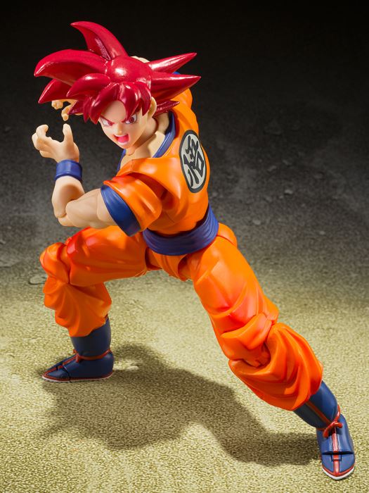 SHFiguarts Super Saiyan God Son Goku