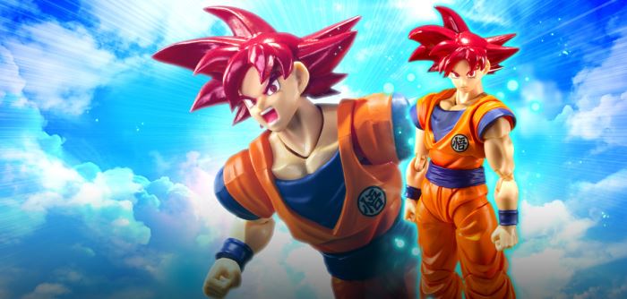 SHFiguarts Super Saiyan God Son Goku
