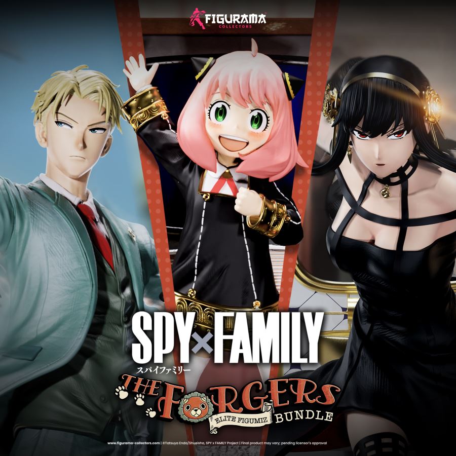 Elite Figumiz Spy x Family Forger family: Loid / Anya / Yor