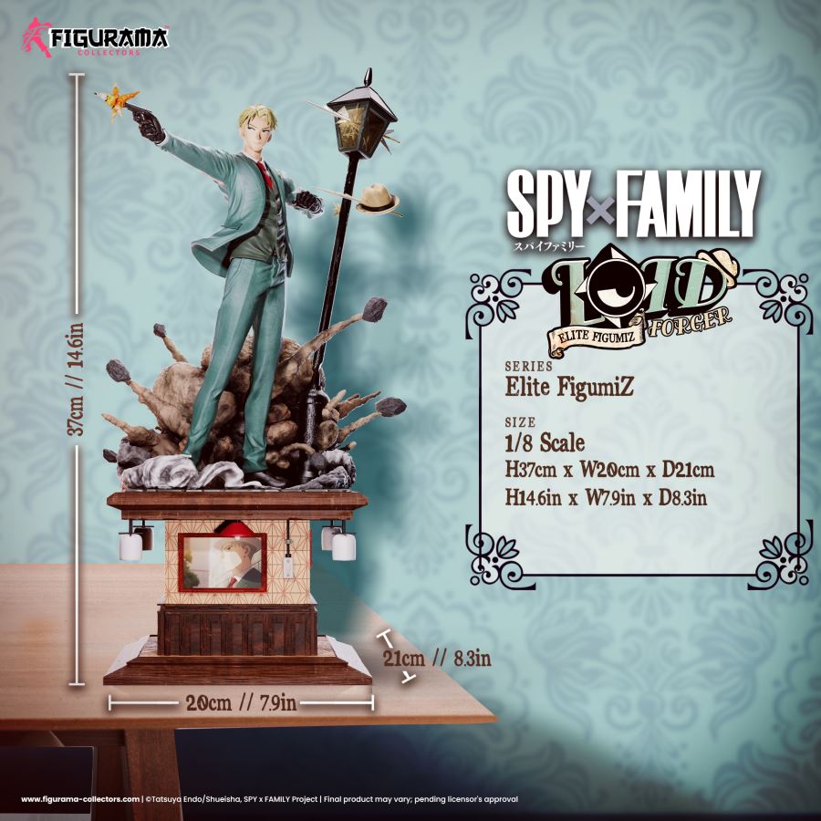 Elite Figumiz Spy x Family Forger family: Loid / Anya / Yor