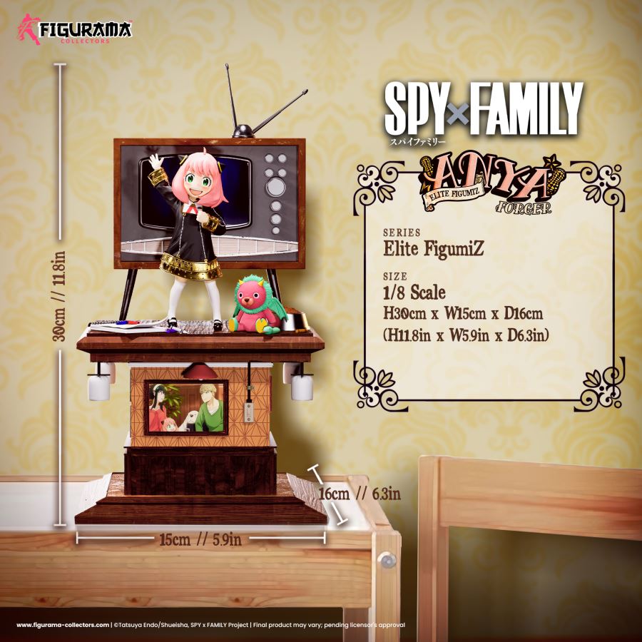 Elite Figumiz Spy x Family Forger family: Loid / Anya / Yor