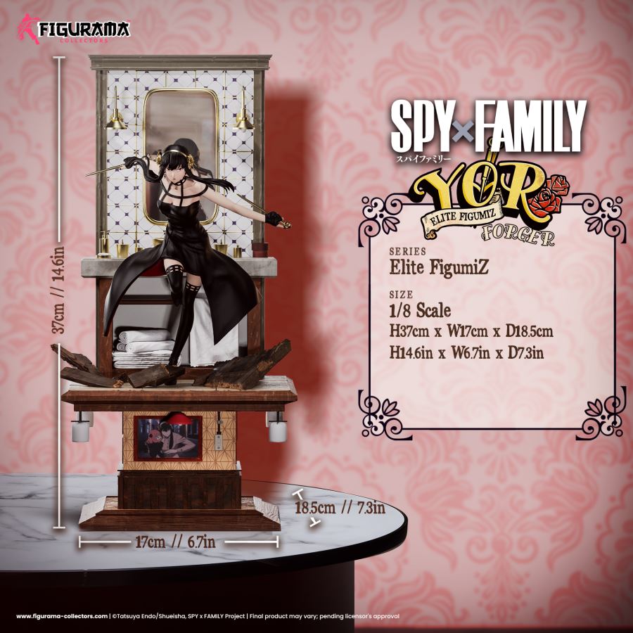 Elite Figumiz Spy x Family Forger family: Loid / Anya / Yor