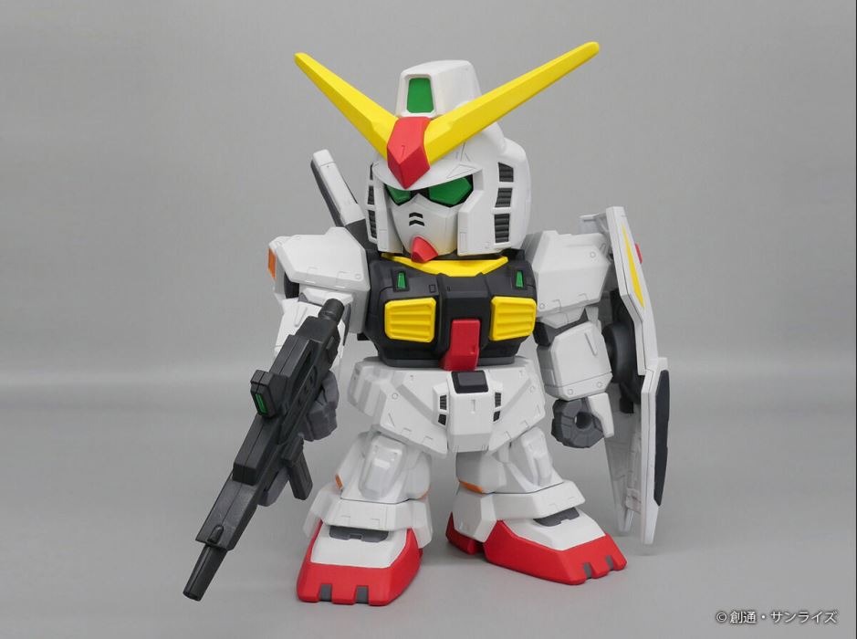 Jumbo Soft Vinyl Figure SD RX-178 Gundam Mk-II -SD Gundam-
