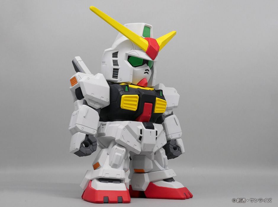 Jumbo Soft Vinyl Figure SD RX-178 Gundam Mk-II -SD Gundam-