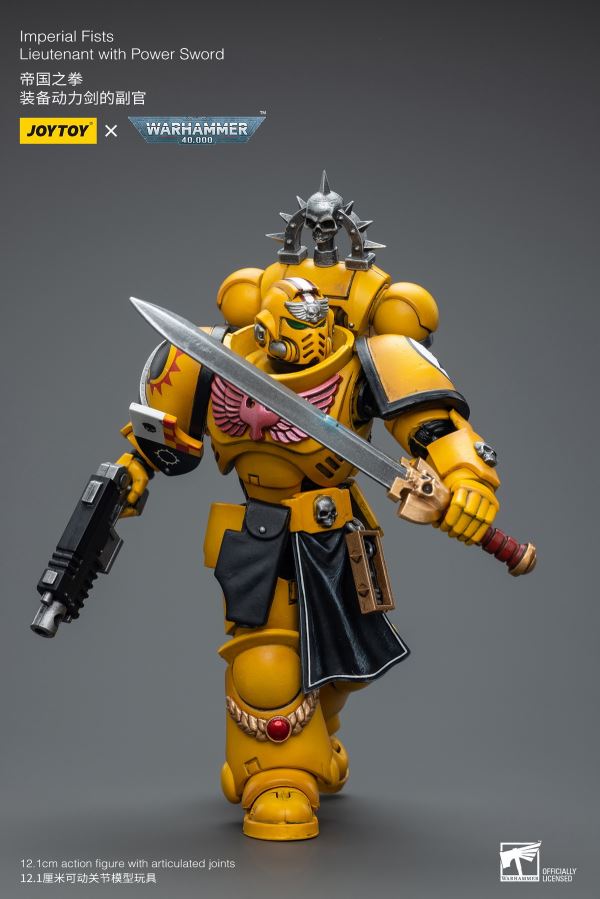 Adjutant of the Imperial Fists/Advocate Marshal of the Adeptus Mechanicus/Intelligent Data Technician/Castella Robot 1/18