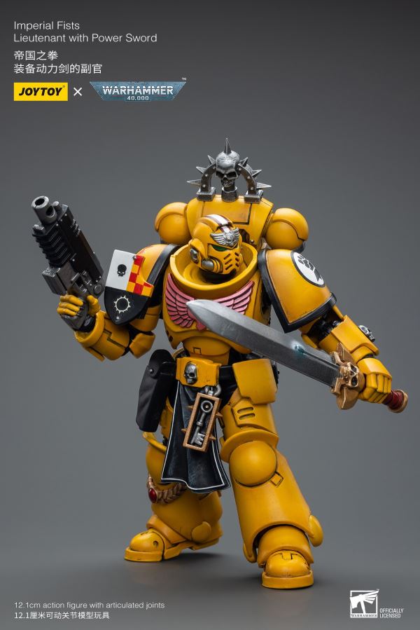 Adjutant of the Imperial Fists/Advocate Marshal of the Adeptus Mechanicus/Intelligent Data Technician/Castella Robot 1/18