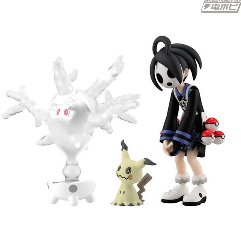 Pokemon Scale World Galar Region Onion & Sanigone & Mimikyu