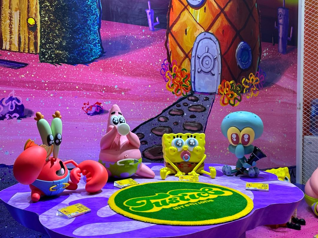 Spongebob Patrick Star & Squidward & Mr. Krabs & SpongeBob SquarePants