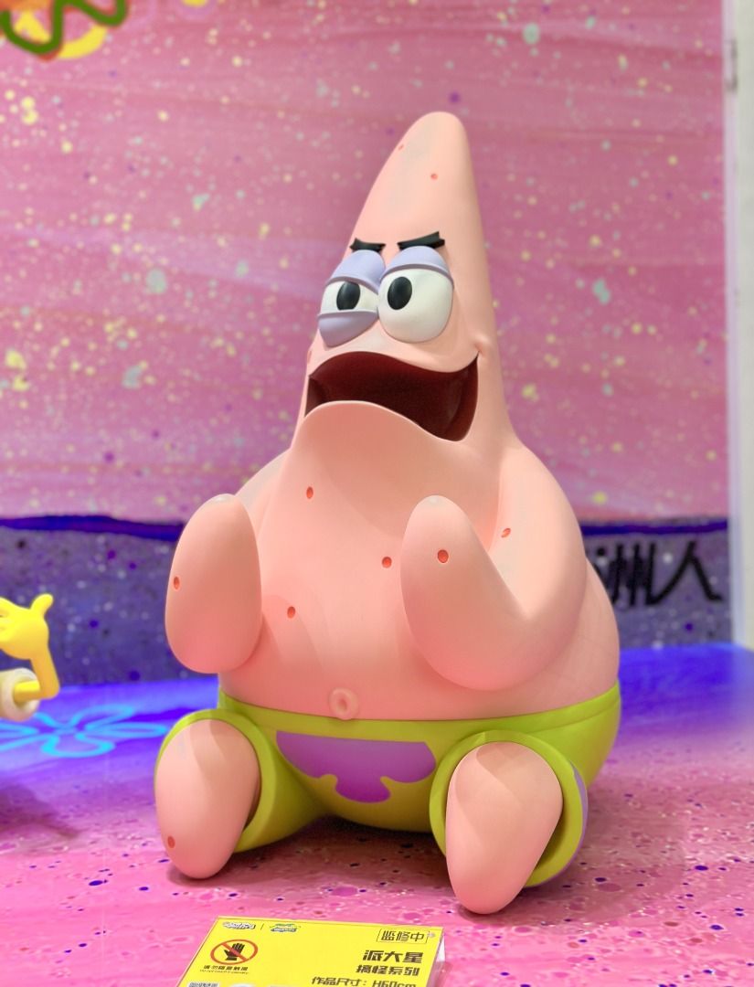 Spongebob Patrick Star & Squidward & Mr. Krabs & SpongeBob SquarePants