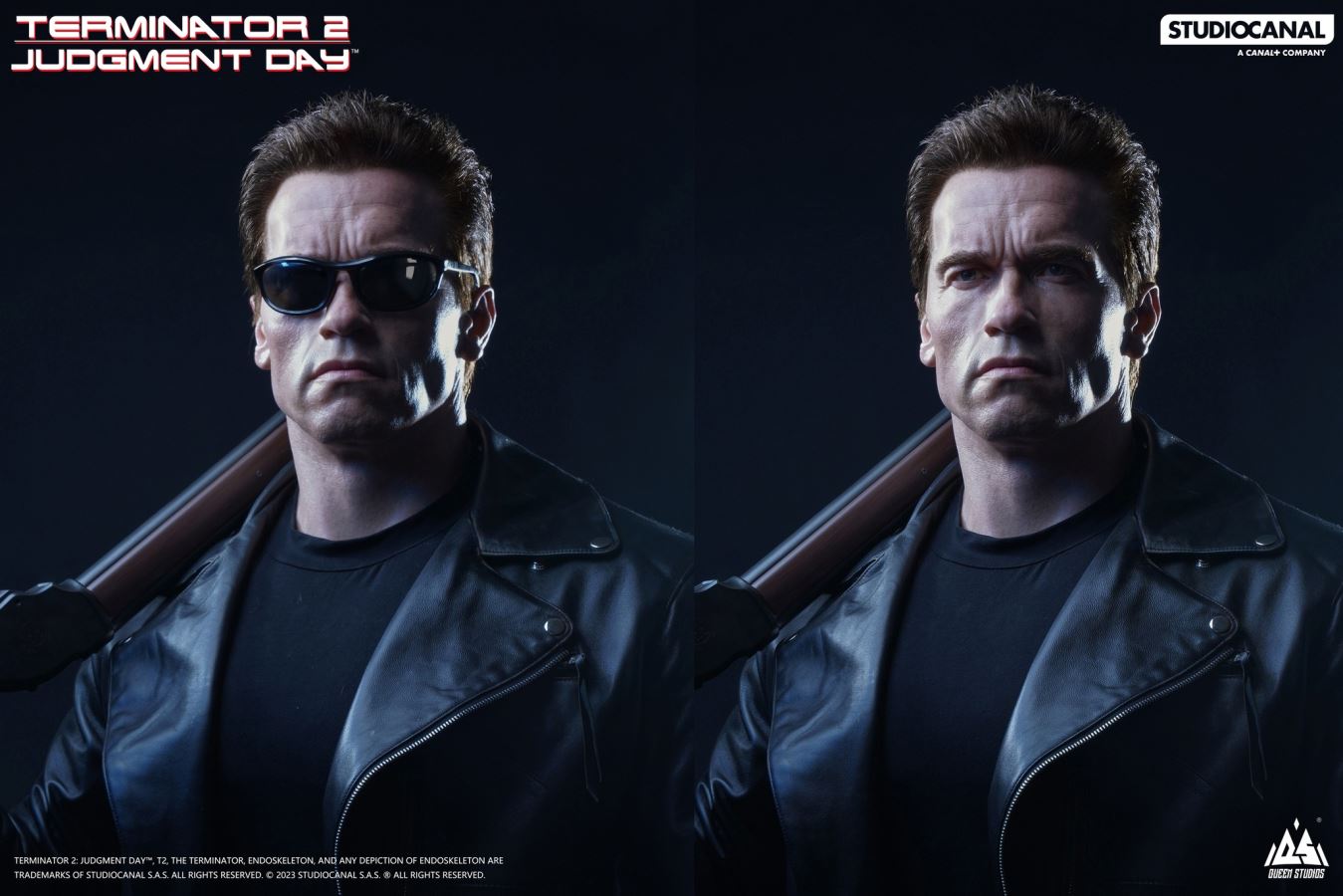 T-800 Bust 1/1 (Terminator 2 : Judgement Day) Queen Studios