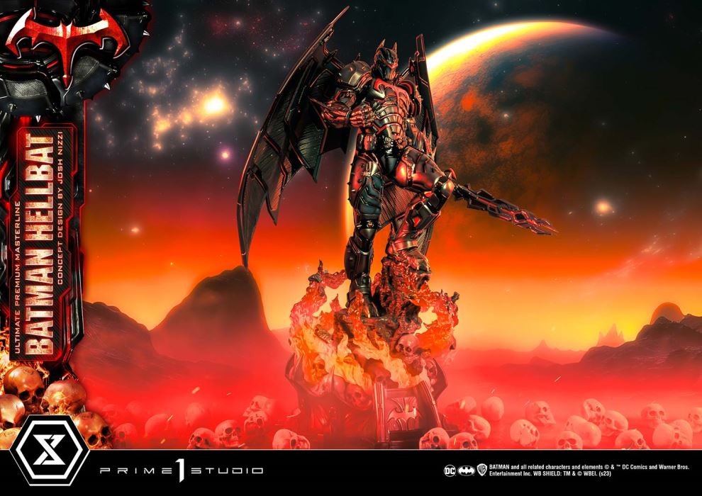 Batman (Comics) Batman Hellbat favorite Concept Design by Josh Nizzi