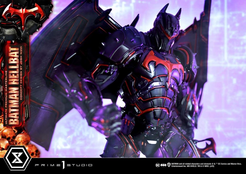 Batman (Comics) Batman Hellbat favorite Concept Design by Josh Nizzi