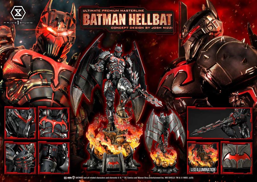 Batman (Comics) Batman Hellbat favorite Concept Design by Josh Nizzi