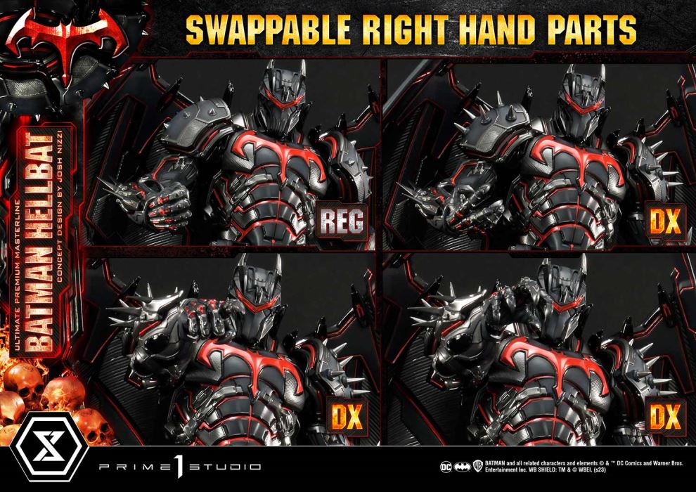 Batman (Comics) Batman Hellbat favorite Concept Design by Josh Nizzi DX version