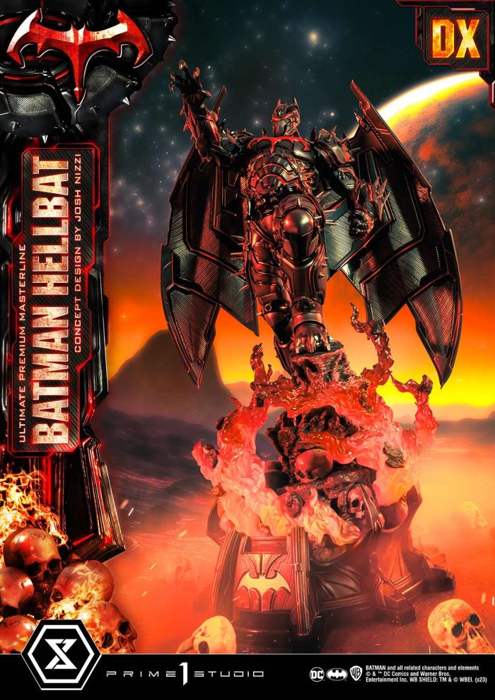 Batman (Comics) Batman Hellbat favorite Concept Design by Josh Nizzi DX version