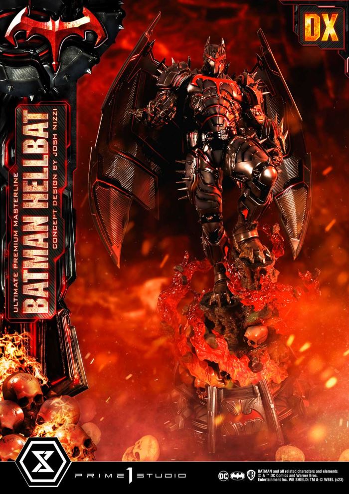 Batman (Comics) Batman Hellbat favorite Concept Design by Josh Nizzi DX version