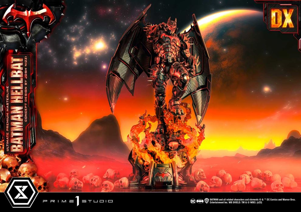 Batman (Comics) Batman Hellbat favorite Concept Design by Josh Nizzi DX version